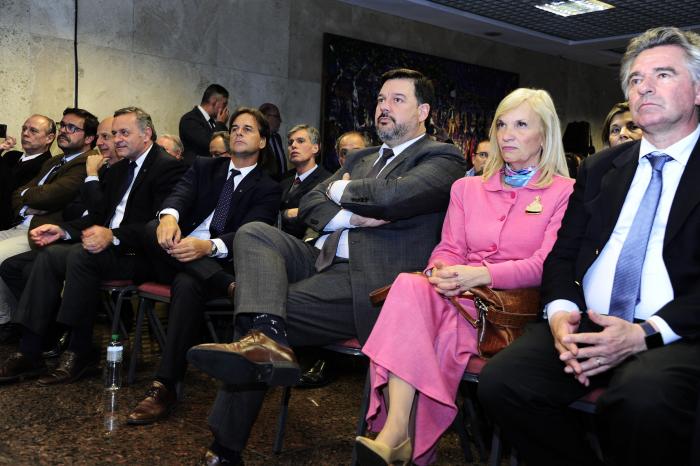 Presidente Lacalle Pou en la presentación de la Huella Ambiental de la Ganadería en Uruguay 