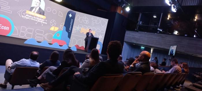 Omar Paganini en la segunda edición del Encuentro Latinoamericano de Economía Digital
