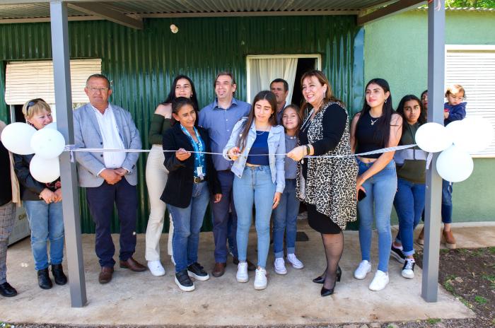 Inauguración de viviendas en Sequeira, Artigas