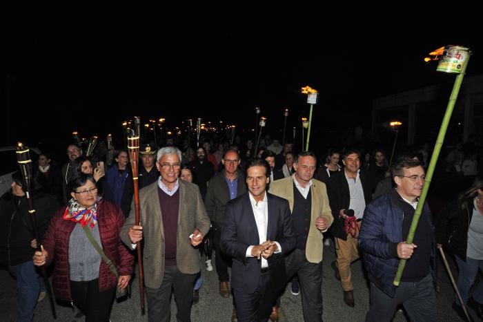 Presidente Lacalle Pou en 164.º aniversario de fundación de La Paz, Colonia