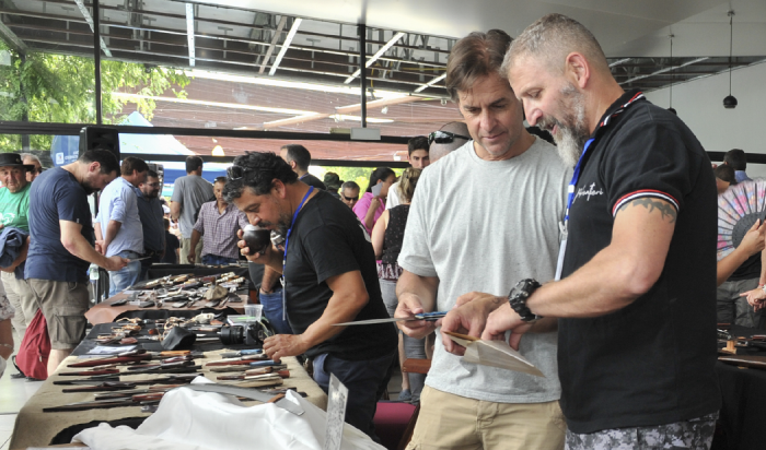 Lacalle Pou asistió a la segunda Fiesta Nacional del Cuchillo y a la Expo de Quesos