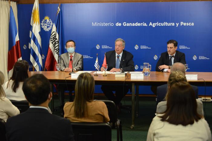 Firma de protocolo para exportar sorgo a China