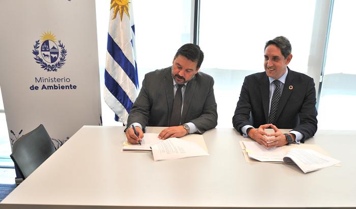 Firma de “Acuerdo País” entre el ministerio de Ambiente y Naciones Unidas