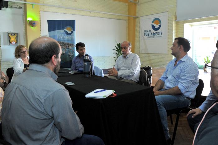 Ministro de Trabajo, Pablo Mieres, en Maldonado