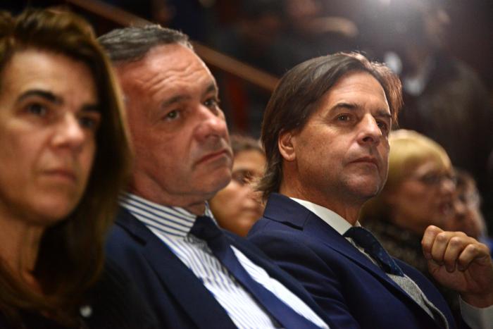 Presidente Lacalle Pou en de la Feria Internacional del Libro