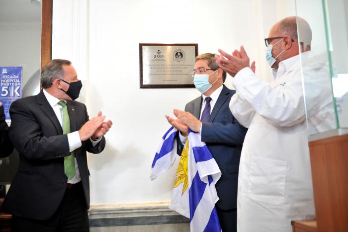 Ceremonia de celebración de los 100 años del hospital Pasteur