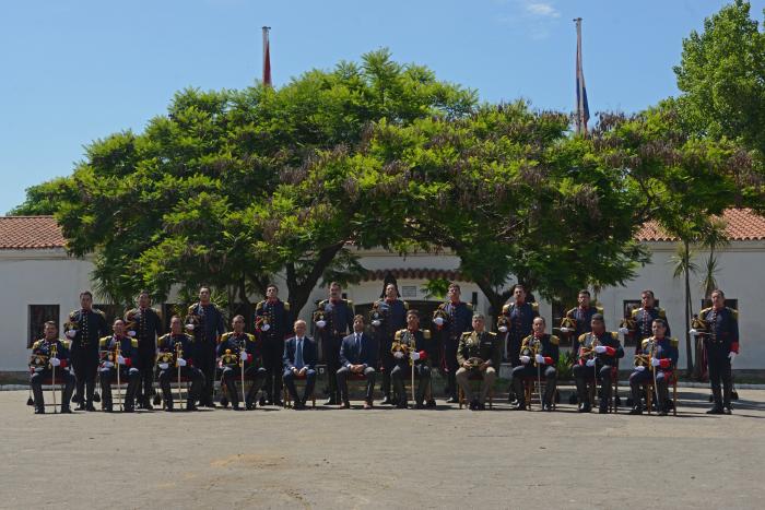 Lacalle Pou participó en 226.° aniversario del Regimiento Blandengues de Artigas