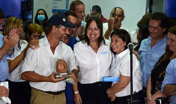 Imágenes del presidente Lacalle Pou en inauguración de ASSE