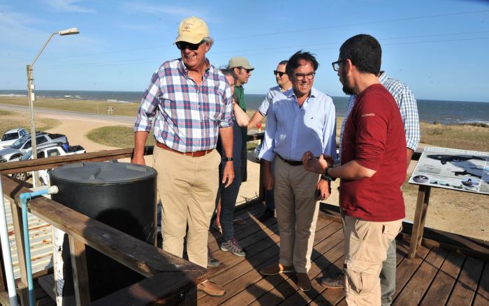 Imágenes de recorrida por la laguna Garzón, en Maldonado