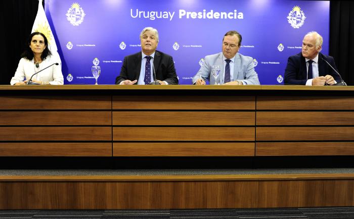 Conferencia de ministros tras la reunión mantenida en Brasilia