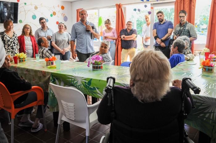 Imágenes de recorrida de autoridades del Mides en el departamento de Canelones