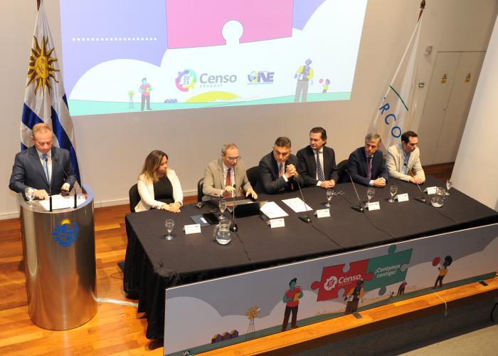 Imágenes del lanzamiento nacional del Censo 2023
