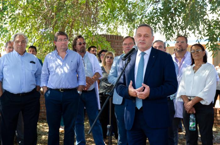 Imágenes de inauguración de base de Emergencia SAME 105 en Ciudad del Plata