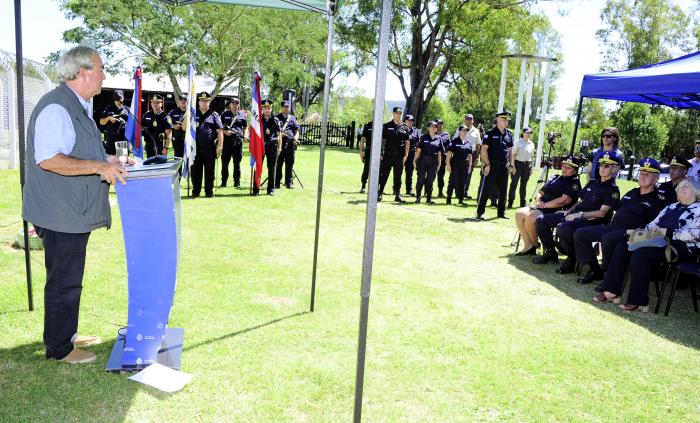 Imágenes del ministro Heber en la Unidad n.° 12, de Cerro Carancho, Rivera