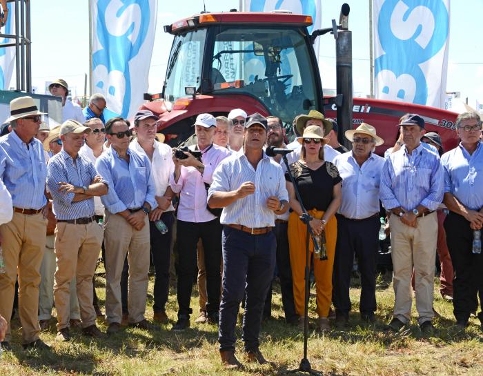 mágenes del presidente Lacalle Pou en 26.ª edición de Expoactiva