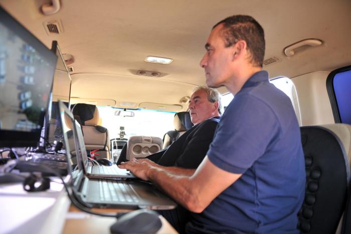 Imágenes de inauguración de cámaras de videovigilancia en Punta del Diablo