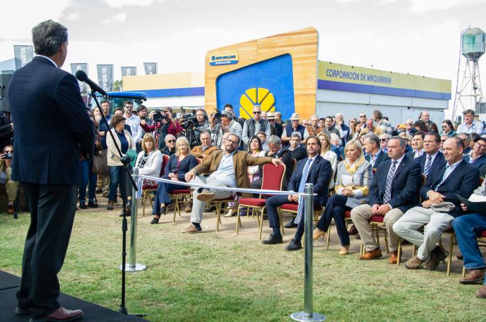 Imágenes del presidente Lacalle Pou en la 12.ª edición de la Expo Melilla