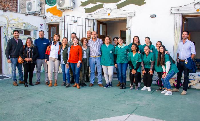 Imágenes del ministro de Desarrollo Social en el departamento de Soriano