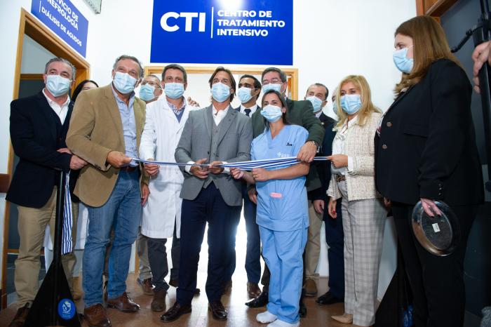 Presidente Lacalle Pou en inauguración de ASSE en Rocha