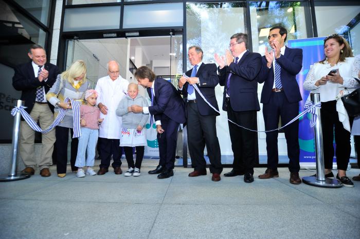 Presidente Lacalle Pou en inauguración de obras de la Fundación Pérez Scremini