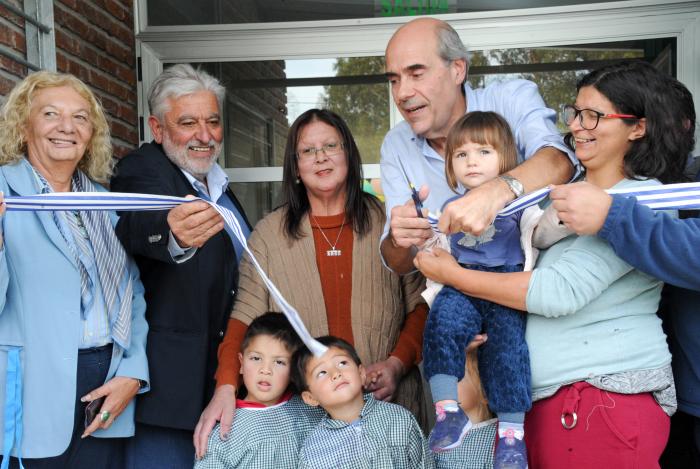 Imágenes de inauguración de centro CAIF en Maldonado