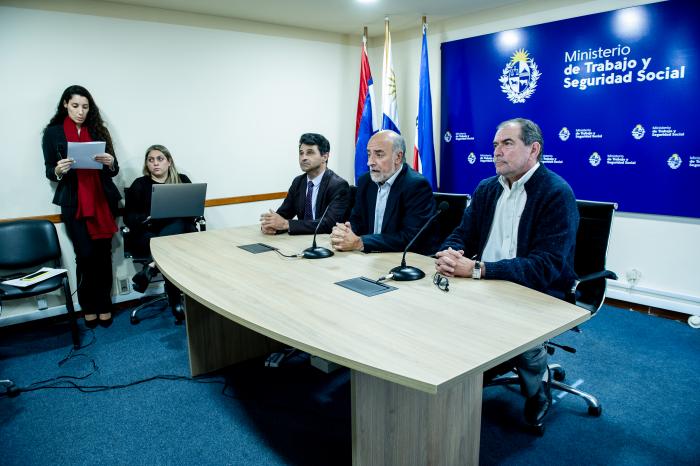 Ministerio de TTrabajo realizó sorteos de Jornales Solidarios para cinco departamentos