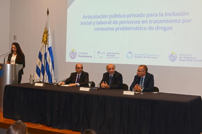 Evento de inclusión social y laboral de personas en tratamiento por consumo problemático de drogas