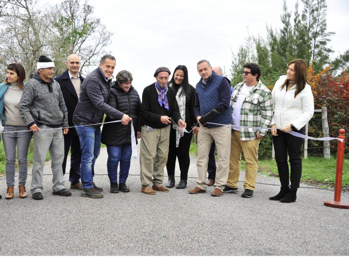Imágenes del secretario de Presidencia en inauguraciones en Treinta y Tres