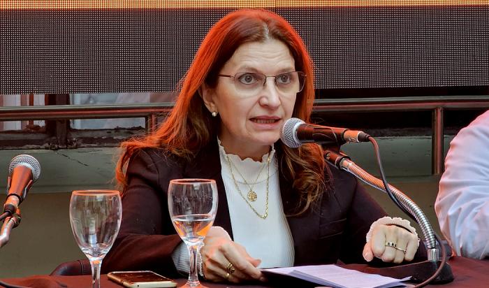 Ministra Karina Rando en presentación de screening en cáncer de pulmón