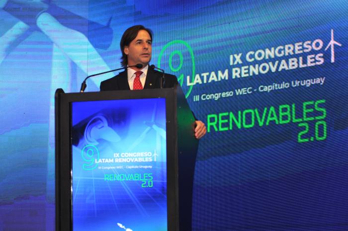 Presidente Lacalle Pou en IX Congreso Latam Renovables