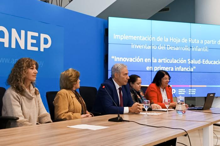 Presentación de hoja de ruta de ANEP