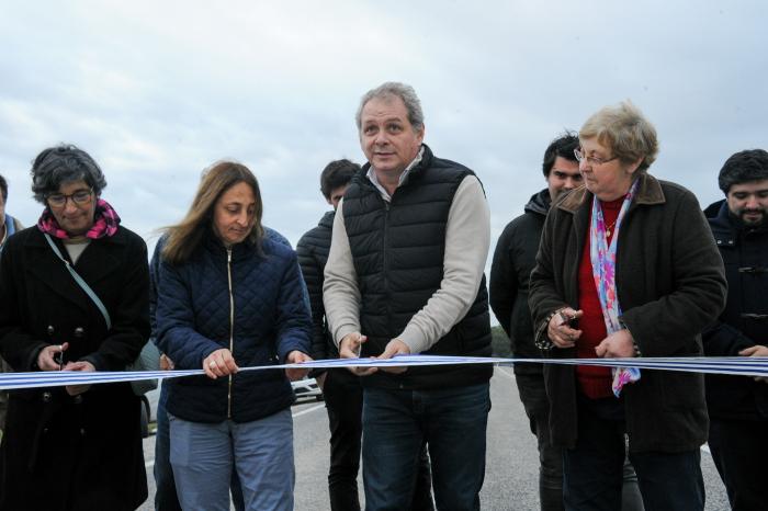 Inauguración de obras de caminería en Florida