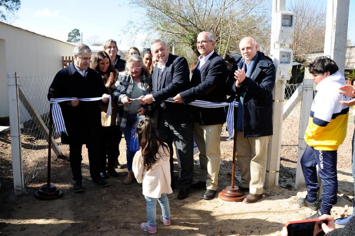 Delgado en inauguración de las primeras viviendas del plan Avanzar en el departamento de Florida