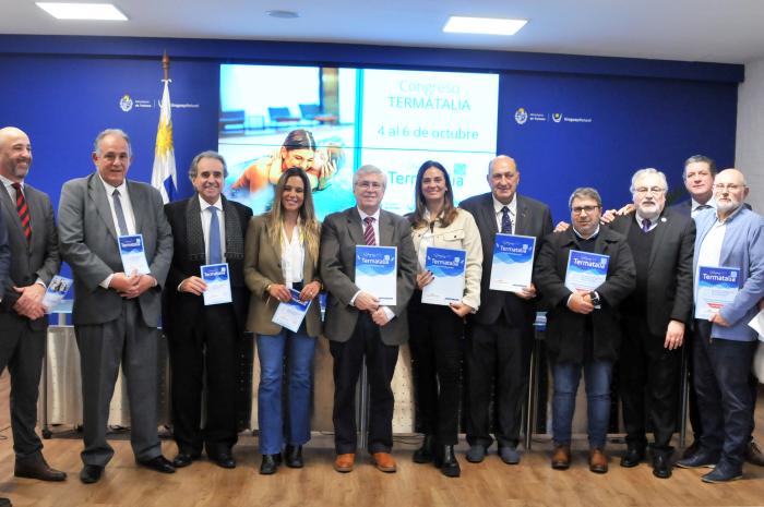 Imágenes del lanzamiento de Termatalia en el Ministerio de Turismo