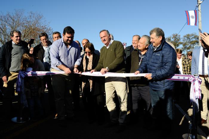 OPP e Intendencia de Paysandú inauguraron obras viales que benefician a más de 6.000 personas