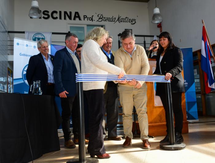 Inauguración de plantas fotovoltaicas en Maldonado.