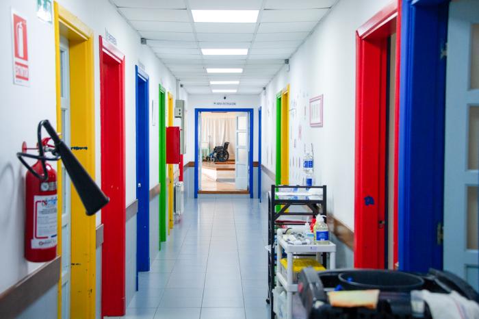 Imágenes de obras e infraestructura en el hospital de Mercedes
