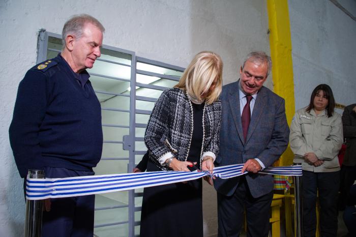 Inauguración de nuevos sectores en unidades n.° 5 y n.°9 del INR