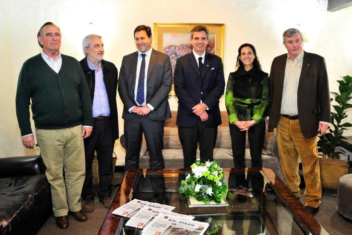 Encuentro de ministra Arbeleche y la directiva de la ARU.