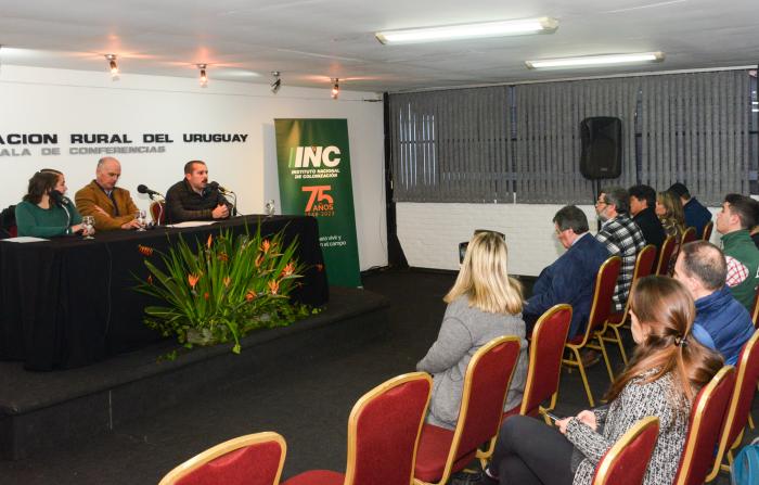 Conferencia del INC en la Expo Prado 2023.