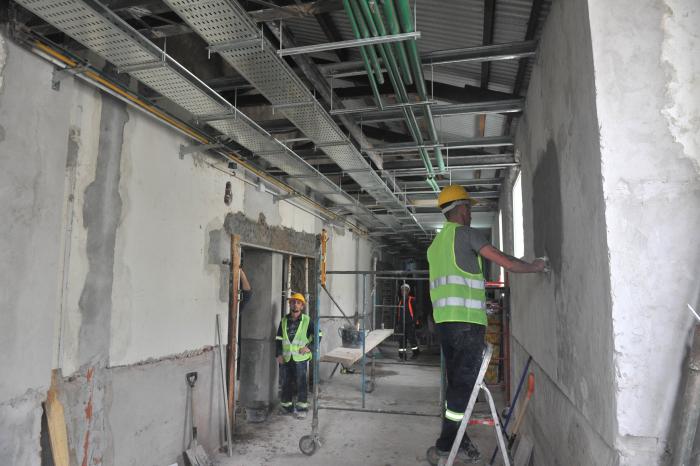 Obras de infraestructura en el hospital de Lavalleja