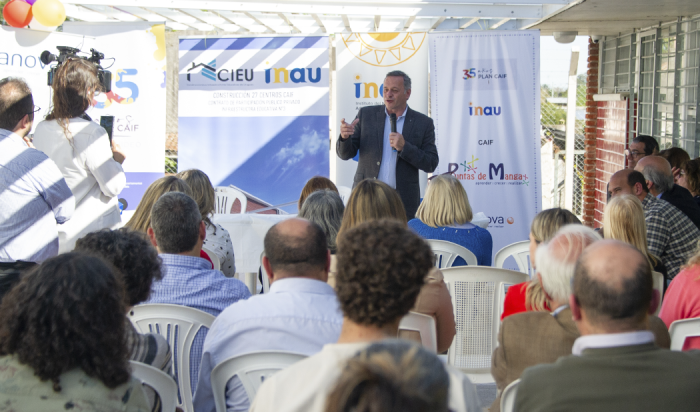 Imágenes de inauguración de CAIF Puntas de Manga