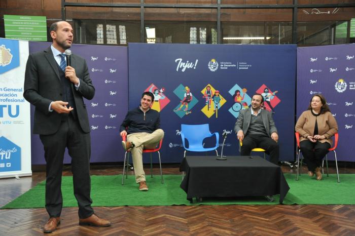 Imágenes del lanzamiento del evento INJU 5K