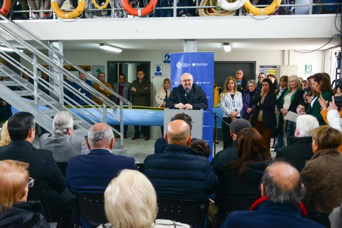 Imágenes de ceremonia de declaración de Monumento Histórico a astillero Carmelo