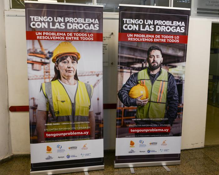 Gobierno apoya campaña de prevención de uso problemático de drogas en el ámbito laboral.