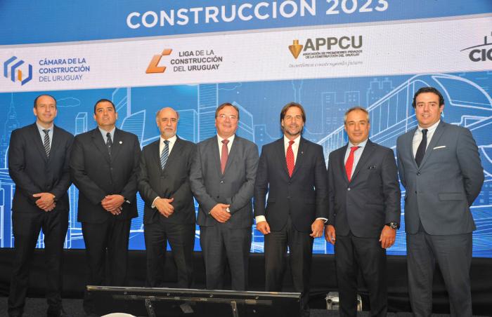 Presidente Lacalle Pou en el Día de la Industria de la Construcción