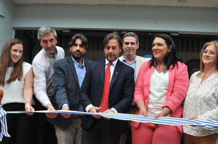 Presidente Lacalle Pou en apertura del centro pyme en Canelones