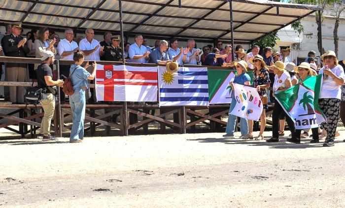 Presidente Lacalle Pou en Chamizo, Florida