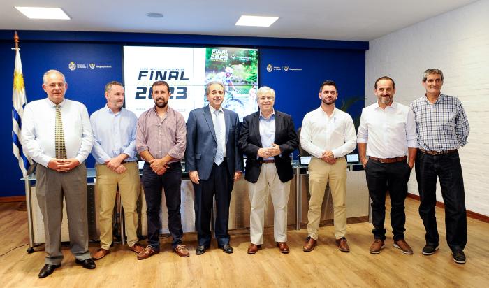 lanzamiento de la final del Campeonato Internacional Montain Bike