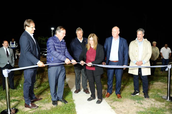  MTOP inaugura luminarias en balnearios de Maldonado